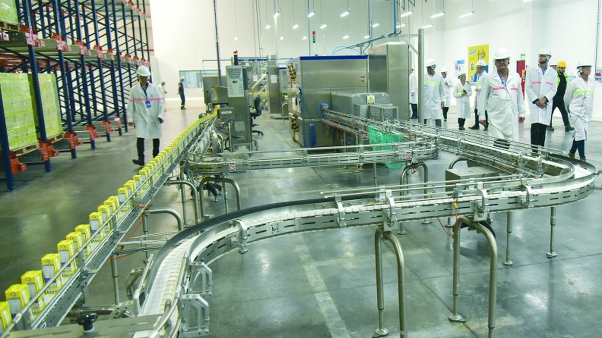 Nestlé inauguró su nueva línea de producción de 480 millones