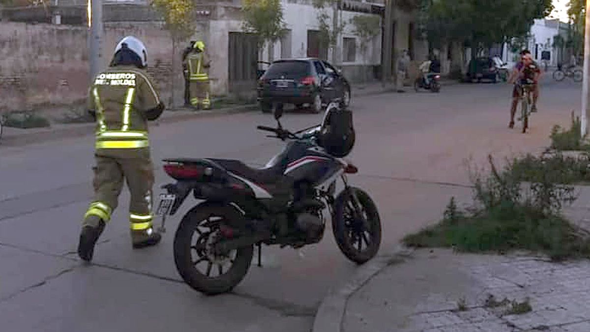 Derivaron A R O Cuarto A Un Motociclista Accidentado En Coronel Moldes