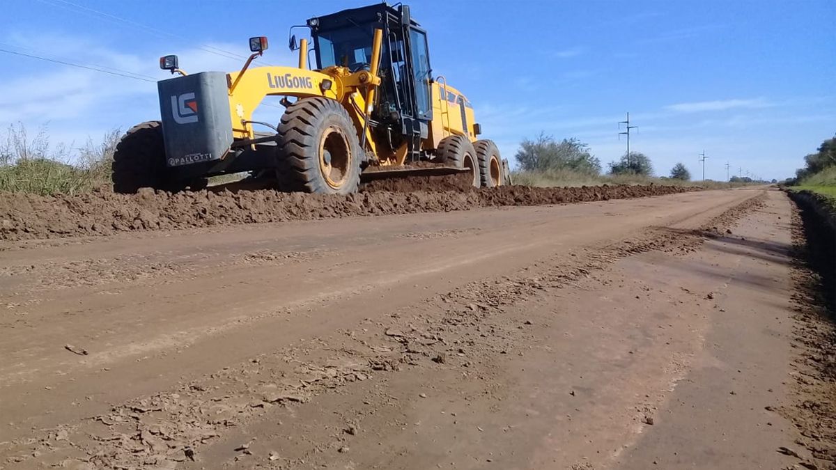 La Provincia comenzó a ejecutar las obras para el enripiado del camino