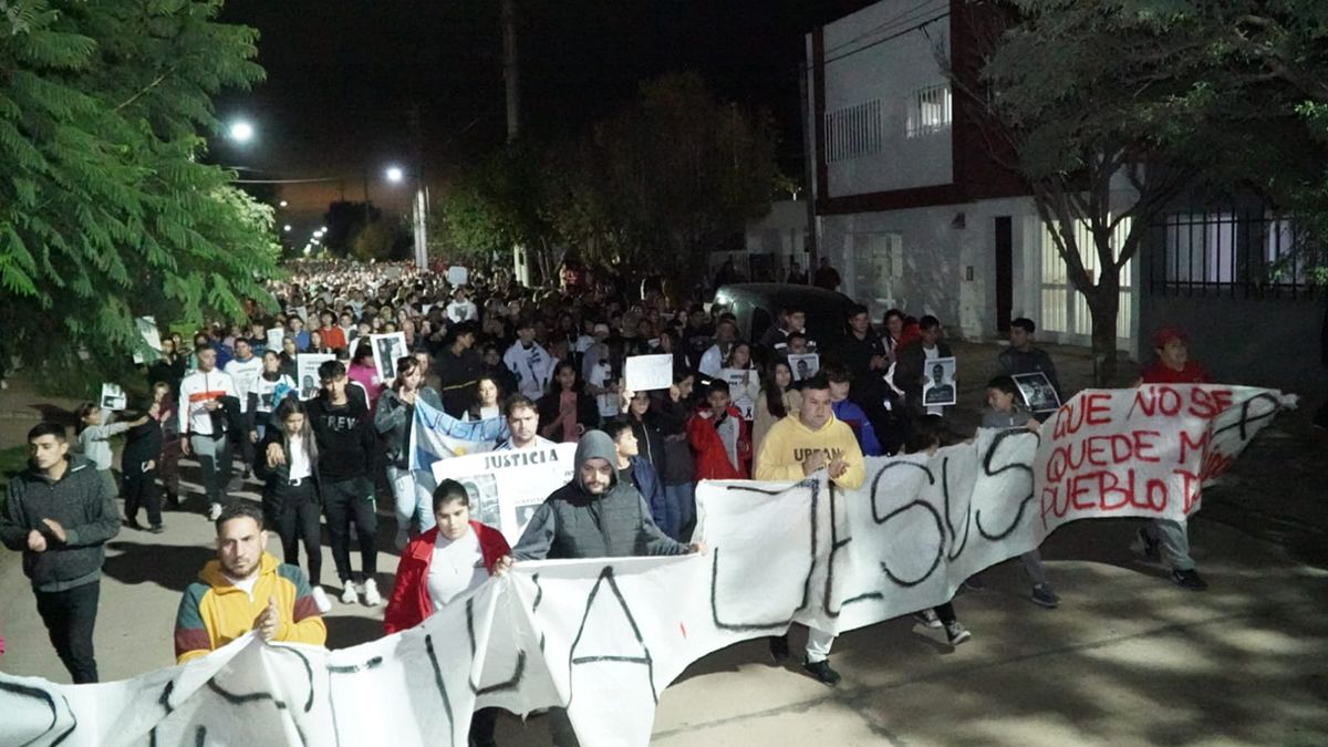 Cabrera multitudinaria marcha en reclamo de justicia por Jesús Buffarini