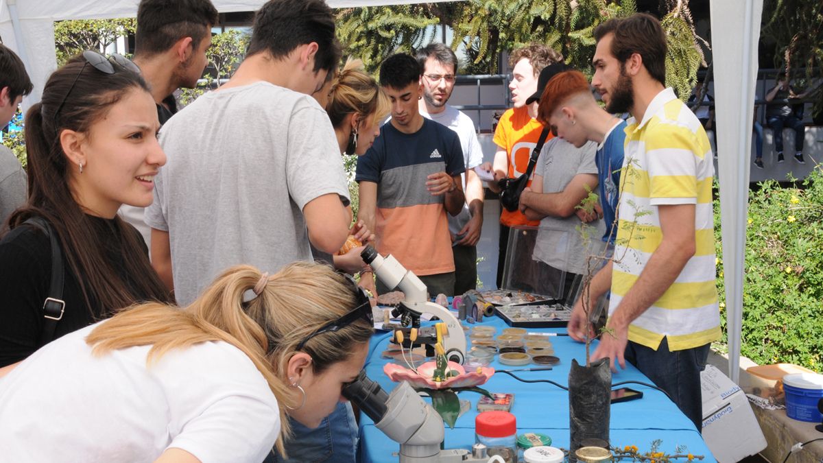 Los chicos coparon el campus en el primer día de las Jornadas de