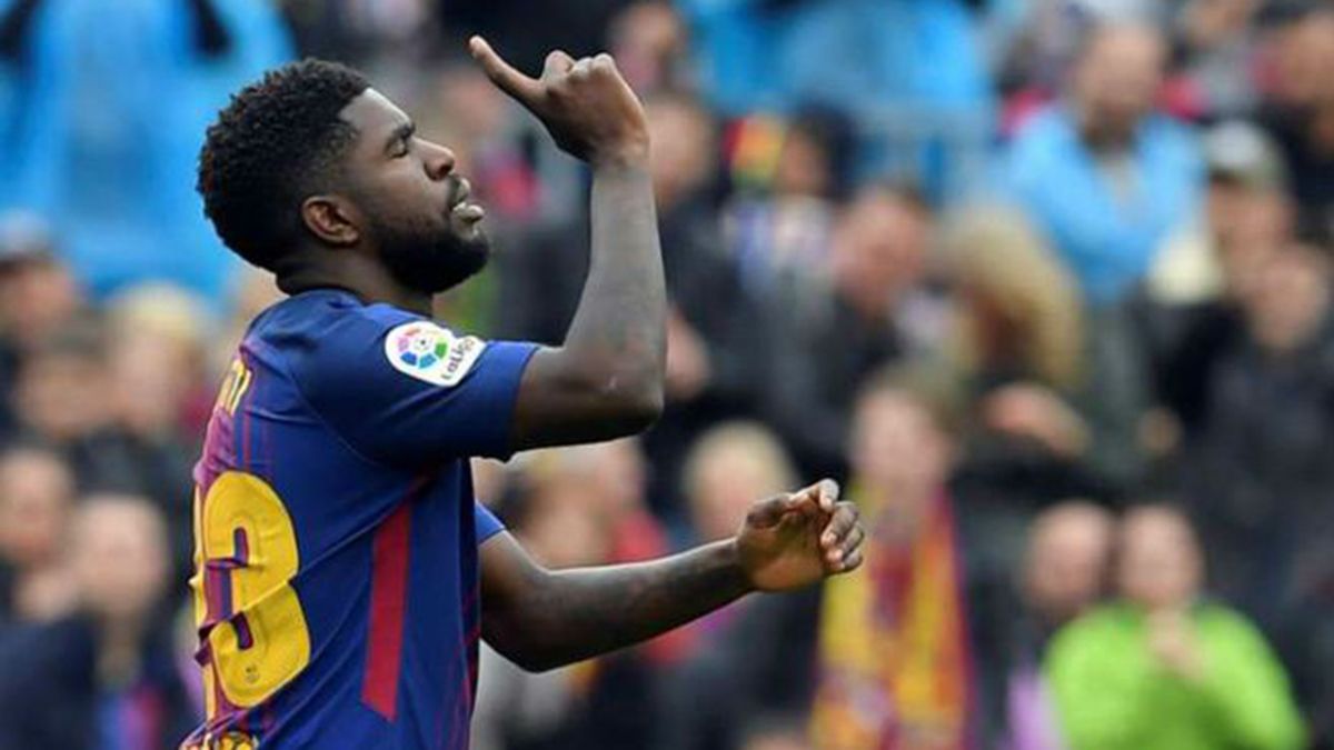 Samuel Umtiti tiene coronavirus
