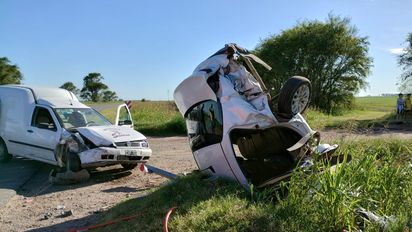 Dos vehículos colisionaron en Melo: no hubo heridos