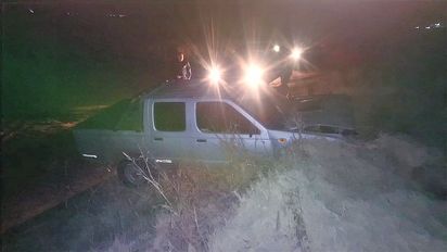 San Basilio: fue hospitalizado tras un vuelco en la zona rural