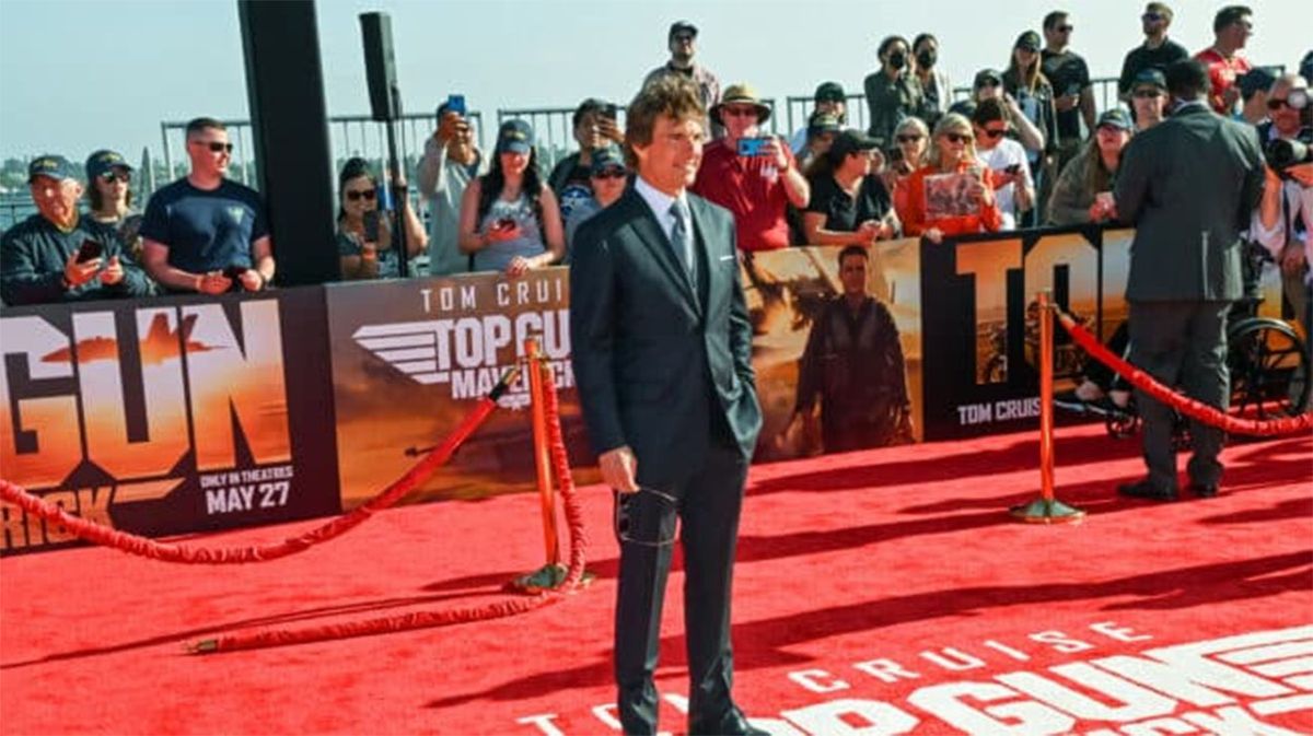 Tom Cruise fue la atracción principal en la 75 Edición del Festival de Cannes. Foto El Independiente.