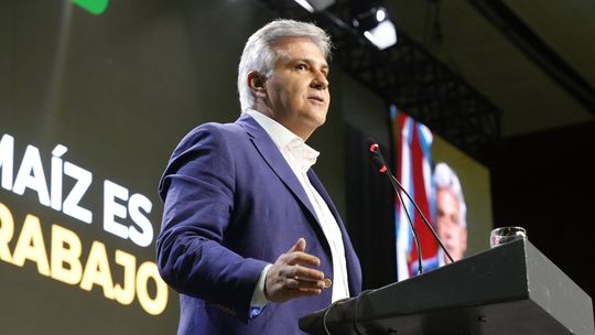El gobernador Llaryora abrió el evento más importante que tiene el maíz en la Argentina.