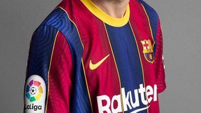 Barcelona presentó su nueva camiseta