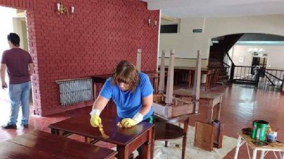 Con los hoteles 4 y 7 abiertos, la UTE de Embalse comienza a ponerse en pie