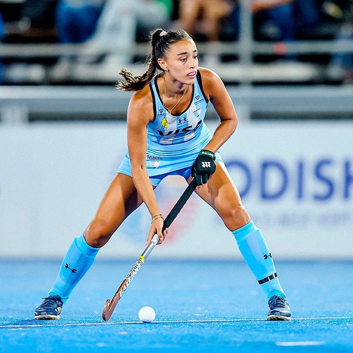 Victoria Miranda, preseleccionada desde junio, tendrá su debut olímpico en Las Leonas en el Grupo B el sábado 27 de julio frente al seleccionado de Estados Unidos