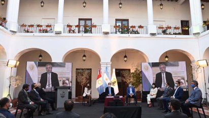 Alberto Fernández reconoció el juicio de La Perla como un hecho histórico