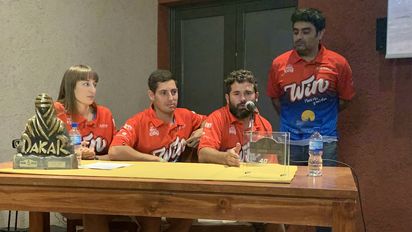 Estanguet, Cavigliasso y Pertegarini ya están en Arabia Saudita para el Dakar
