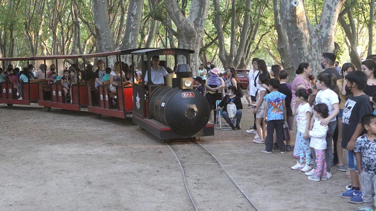 El trencito del Parque Sarmiento