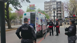 un hombre fue aprehendido tras provocar disturbios  en la catedral