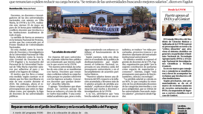 Accedé a la edición impresa de Diario Puntal Villa María