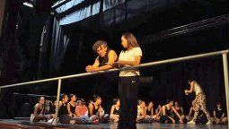 Maximiliano Guerra brindó una clase de danzas en General Cabrera