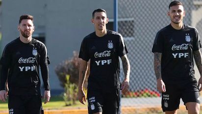 Argentina descansa en Ezeiza