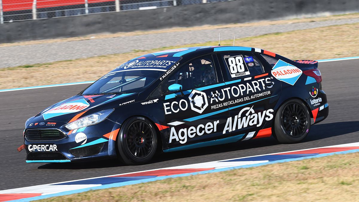 Facundo Marques clasificó 6º en la Clase 3 del TN Apat en Termas de Río Hondo