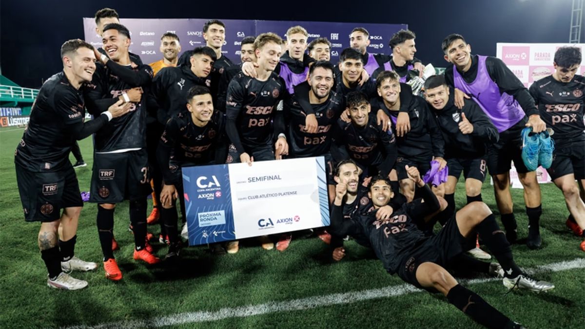 Platense en la Copa Argentina jugará la semifinal con Atlético Tucumán en el estadio Padre Ernesto Martearena de Salta