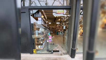 Rompieron una vidriera y cometieron un robo millonario en un comercio de iluminación