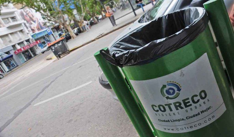 Cotreco, a cargo de la higiene en la ciudad.
