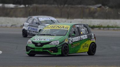 Esteban Monge, Nicolás Herrera y Franco De Benedictis, los vencedores del Turismo Pista en Río Cuarto