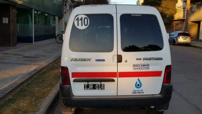 Interrupción del servicio de agua en barrio Centro Sur