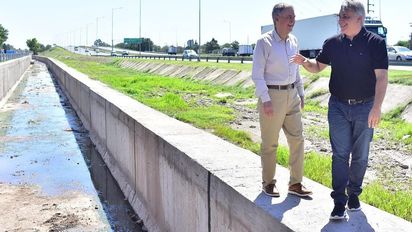 Inauguran en Córdoba un canal que terminará con 15 años de inundaciones
