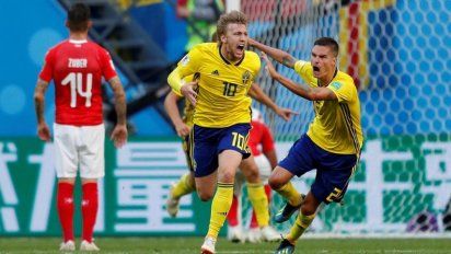 Suecia en cuartos tras 24 años