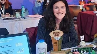 Científica local recibió un premio Innovar por un bioinsumo del agro