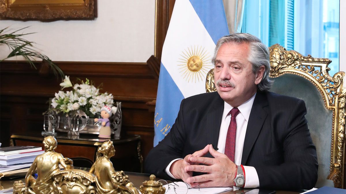 Alberto Fernández participa esta mañana de la Cumbre de los Estados Partes del Mercosur y Estados Asociados.