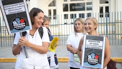 Docentes harán paro por 48 horas: hoy habrá movilizaciones en la ciudad