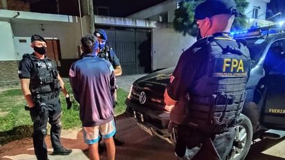 Tenía pedido de captura por amenazas y lesiones y fue detenido en un control preventivo