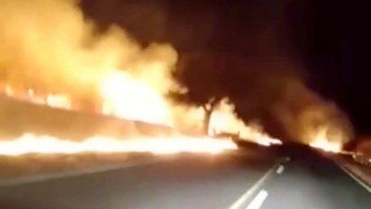 Denunciaron un nuevo foco de incendio en la zona de Capilla del Monte