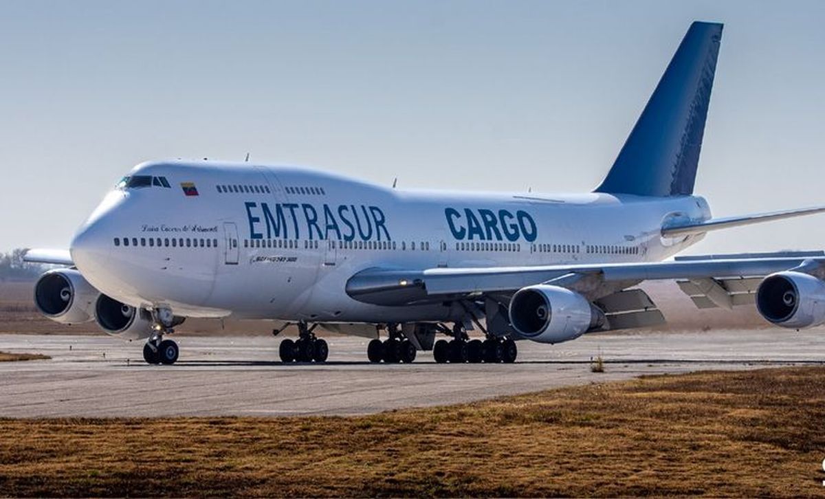 Emtrasur, una empresa nacida en pandemia y con una sola aeronave para trasladar cargas