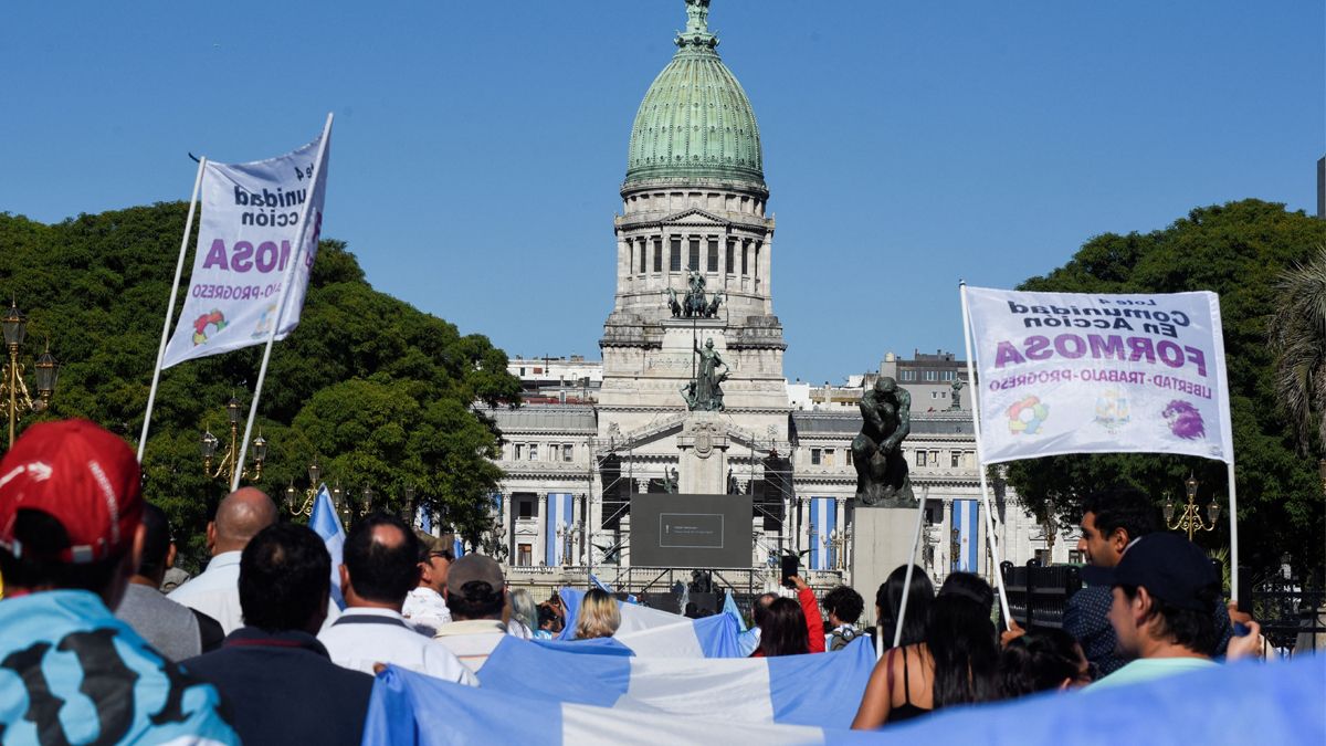La asunción presidencial de Javier Milei