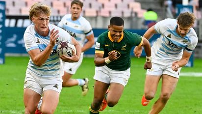 Los Pumitas cayeron ante Sudáfrica en el debut del Rugby Championship M20