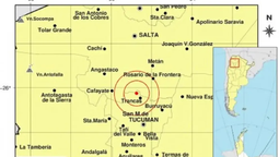 un sismo de magnitud 5 sacudio tucuman