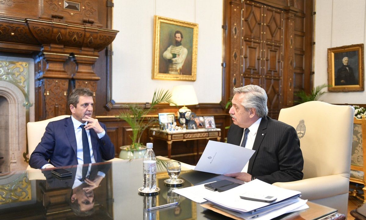 Alberto Fernández y Massa analizaron los detalles de la gira del ministro por Estados Unidos