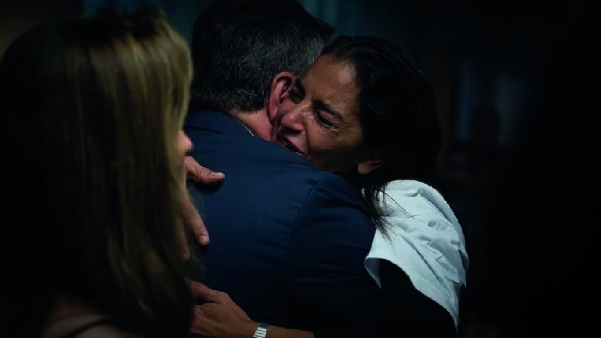 Soledad Laciar, madre de Blas, tras la sentencia.