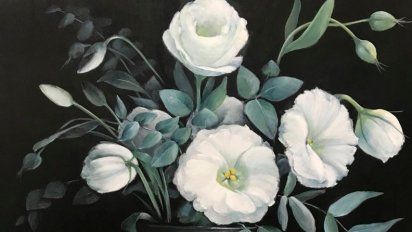 Entre flores