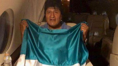 Evo Morales está en Argentina
