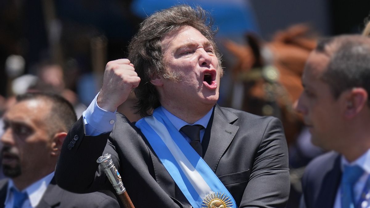 La asunción presidencial de Javier Milei