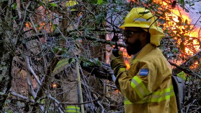 El gobernador de Chubut dijo que los incendios en la Patagonia fueron coordinados