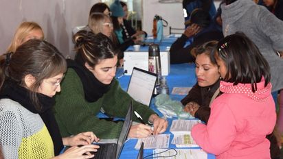 Operativo interministerial de asistencia a personas migrantes en Río Cuarto