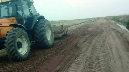 Aseguran que el temporal generó daños en todos los caminos rurales