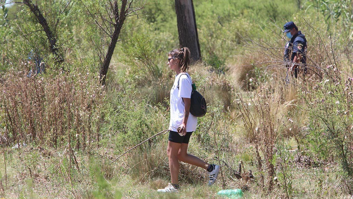 A la familia de Oriana se sumaron voluntarios.