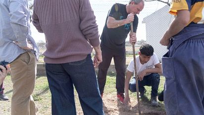 Jóvenes de la ciudad se reunieron en una actividad solidaria en La Casa del Sol