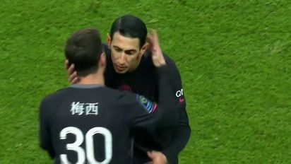 Messi jugó sus primeros minutos del año