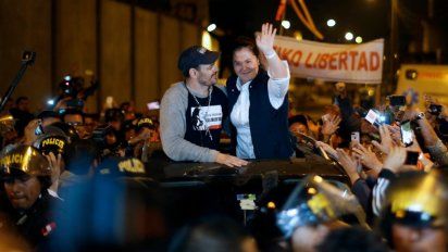 Liberan a Keiko Fujimori