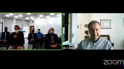 Por videoconferencia, Schiaretti presentó Agtech Córdoba